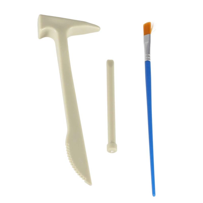 Dinozaury wykopaliska jajko XL dinozaura 12 figurek zestaw archeologiczny - obrazek 6