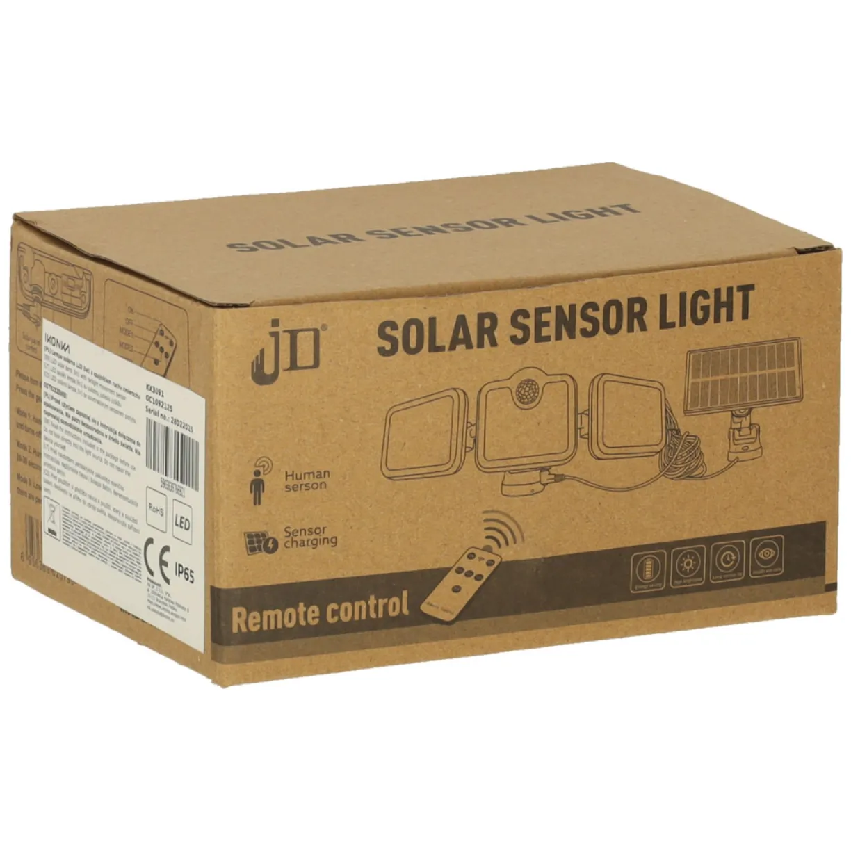 Lampa solarna LED 3w1 z czujnikiem ruchu zmierzchu - obrazek 12