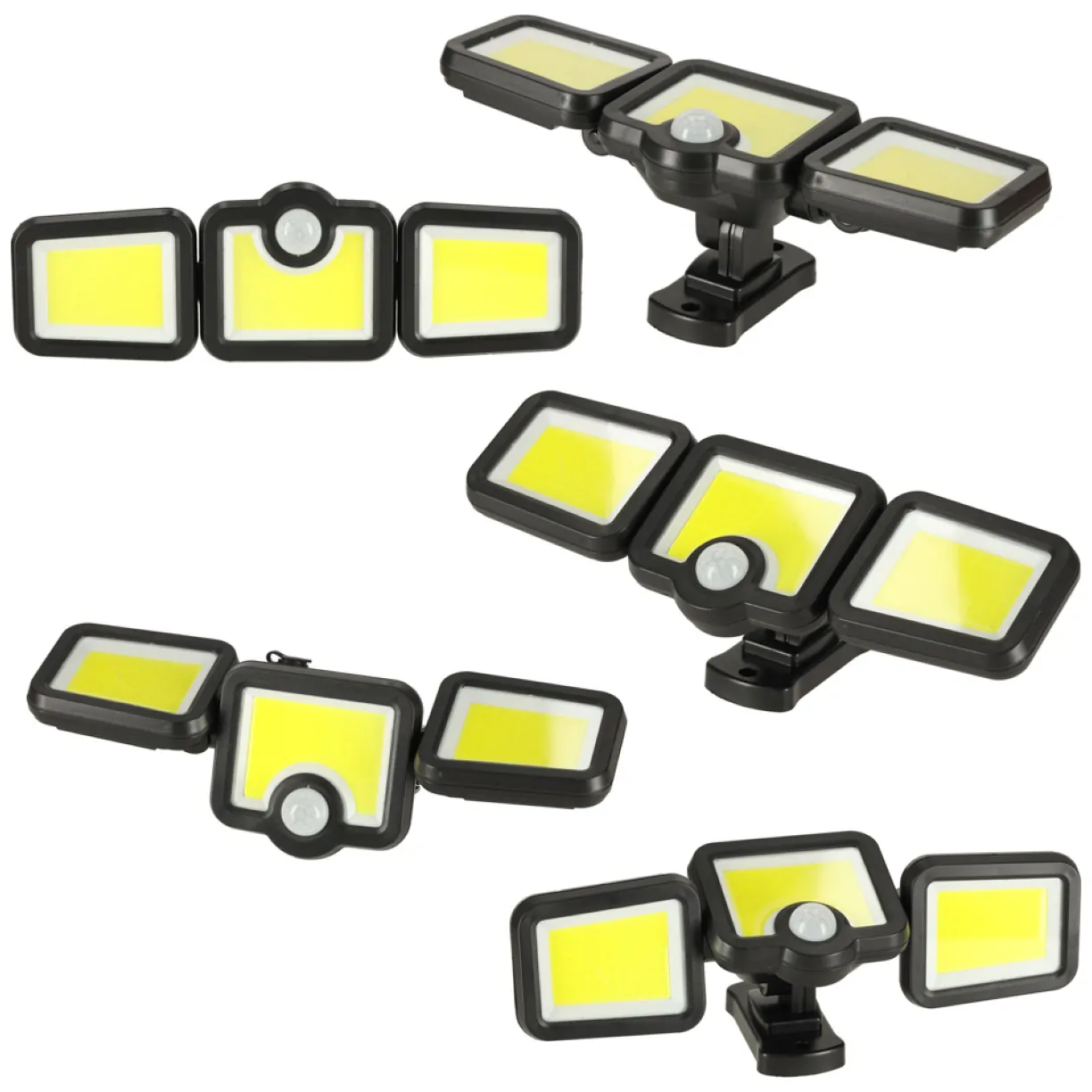 Lampa solarna LED 3w1 z czujnikiem ruchu zmierzchu - obrazek 4