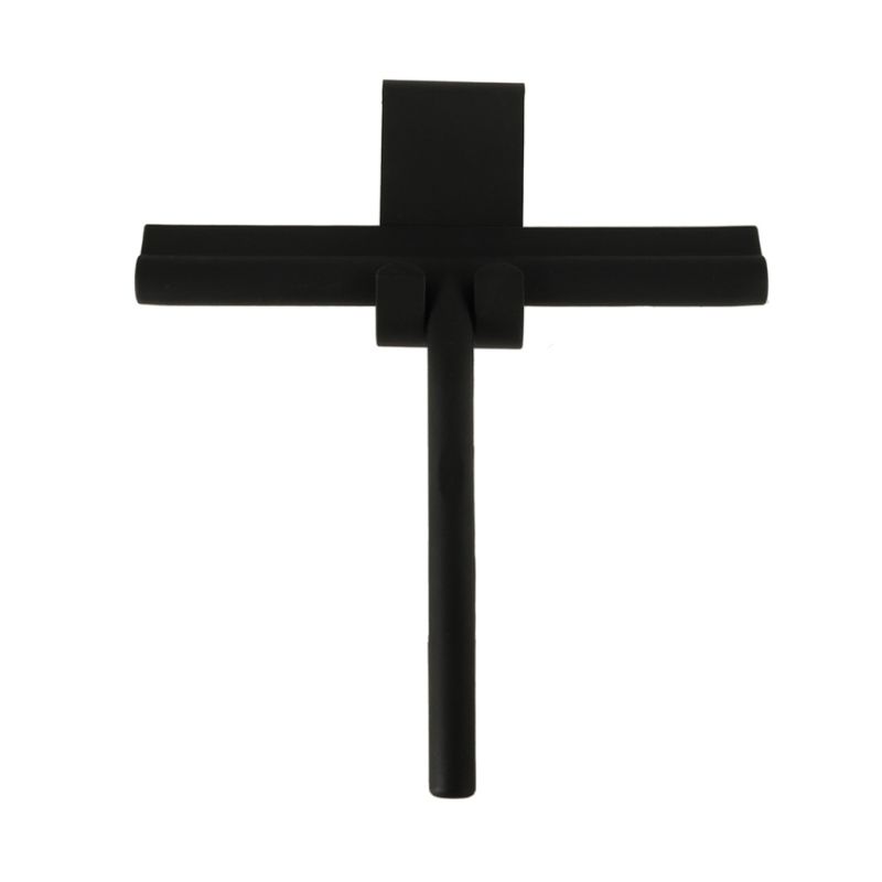 Ściągaczka do wody pary do szyb okien kabin prysznicowych czarna silikonowa - obrazek 5