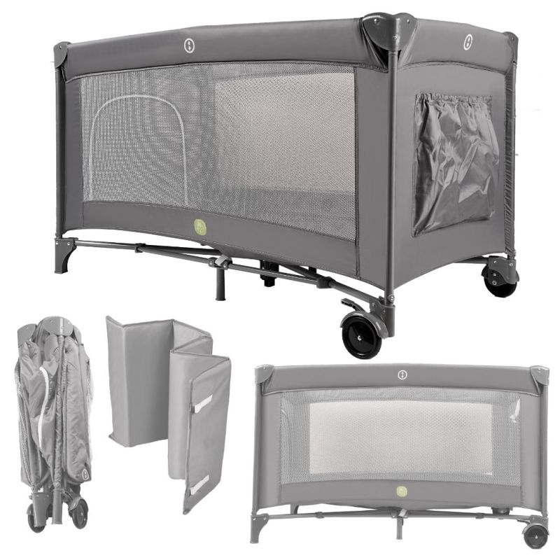 Łóżeczko dziecięce turystyczne składane kojec materac dla dzieci 2w1