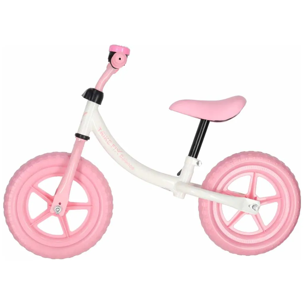 Rowerek biegowy Trike Fix Balance z dzwonkiem różowy - obrazek 2