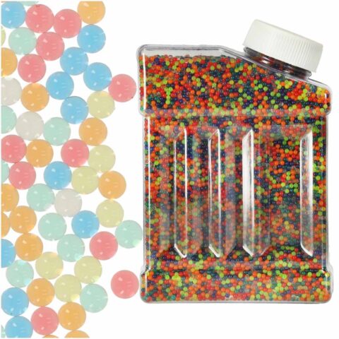 Kulki żelowe wodne hydrożelowe do kwiatów multicolor 250g 50 000szt. 7-8mm