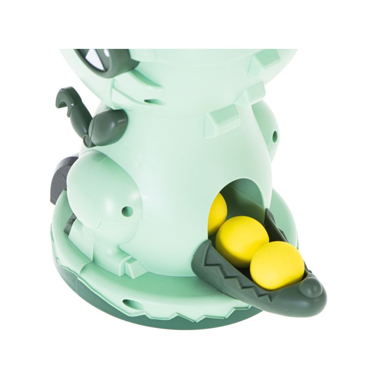 Głodny dinozaur strzelanie do celu gra zręcznościowa zestaw 2 pistolety na kulki 20 kul - obrazek 6