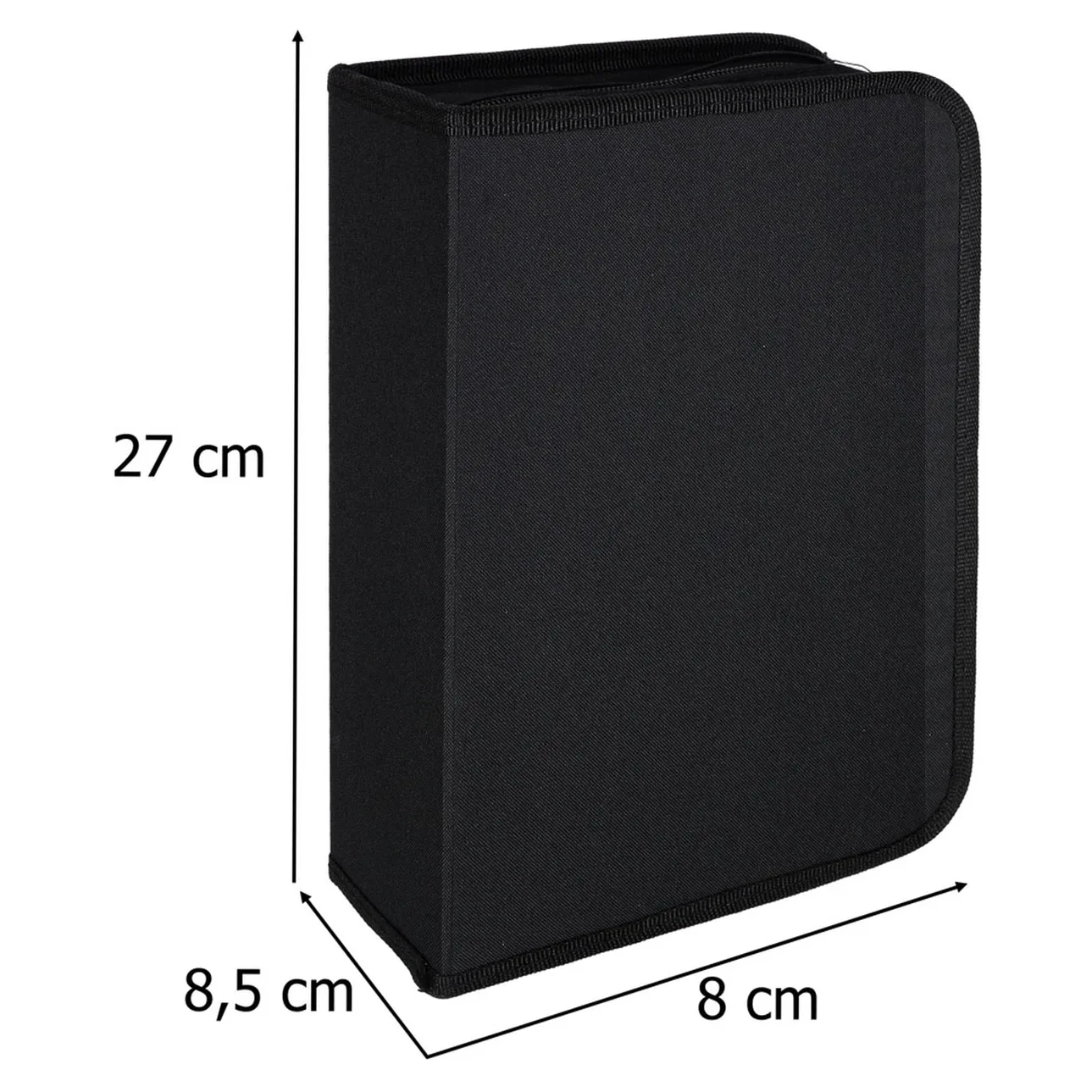 Długopisy żelowe kolorowe w etui 100 sztuk + 100 wkładów - obrazek 15