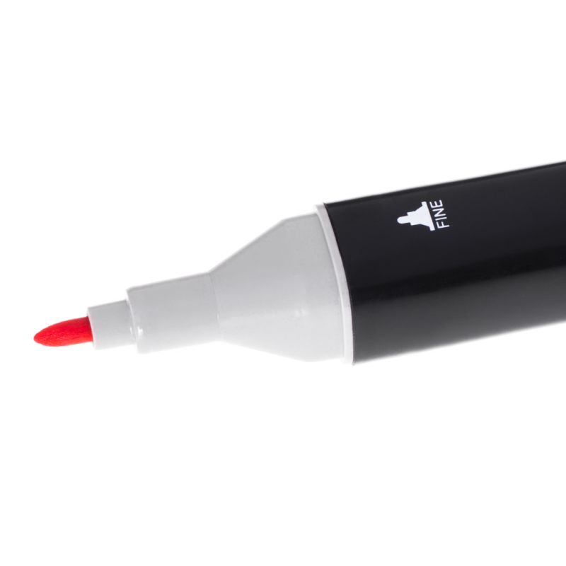 Markery dwustronne alkoholowe w etui 168 sztuk - obrazek 7