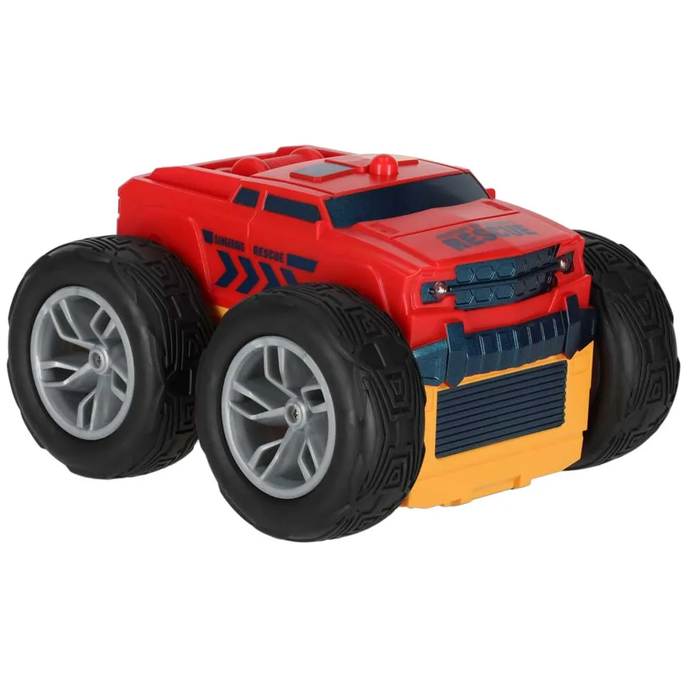 Samochód auto na pilota Revolt 2 Sided Rescue Racer mega transformacja obrót 360 4WD - obrazek 17