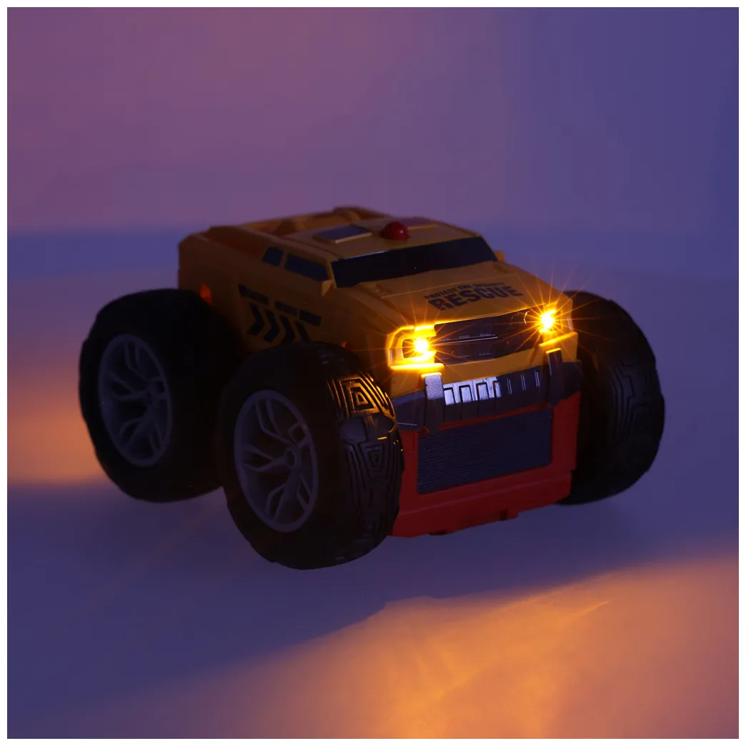 Samochód auto na pilota Revolt 2 Sided Rescue Racer mega transformacja obrót 360 4WD - obrazek 9