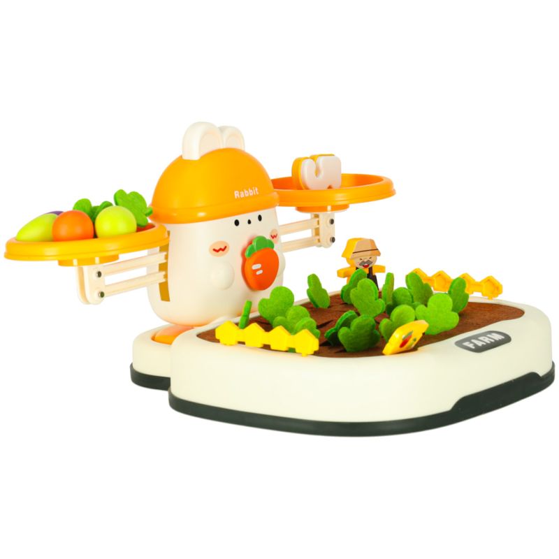 Gra planszowa zręcznościowa marchewkowe pole familijna gra dla dzieci - obrazek 2