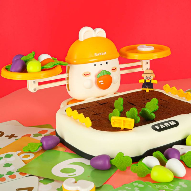 Gra planszowa zręcznościowa marchewkowe pole familijna gra dla dzieci - obrazek 14