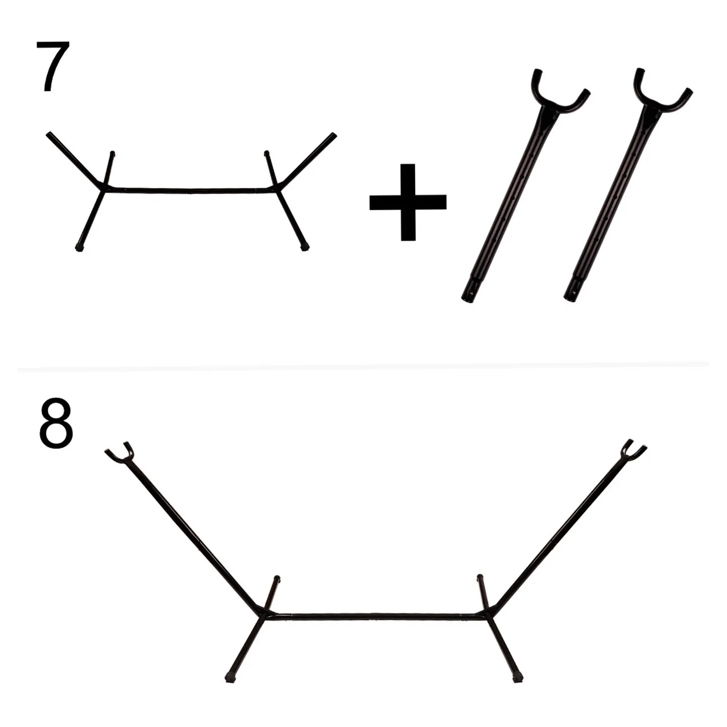 Hamak ogrodowy ze stelażem huśtawka duża mocna pokrowiec 247cm 100kg