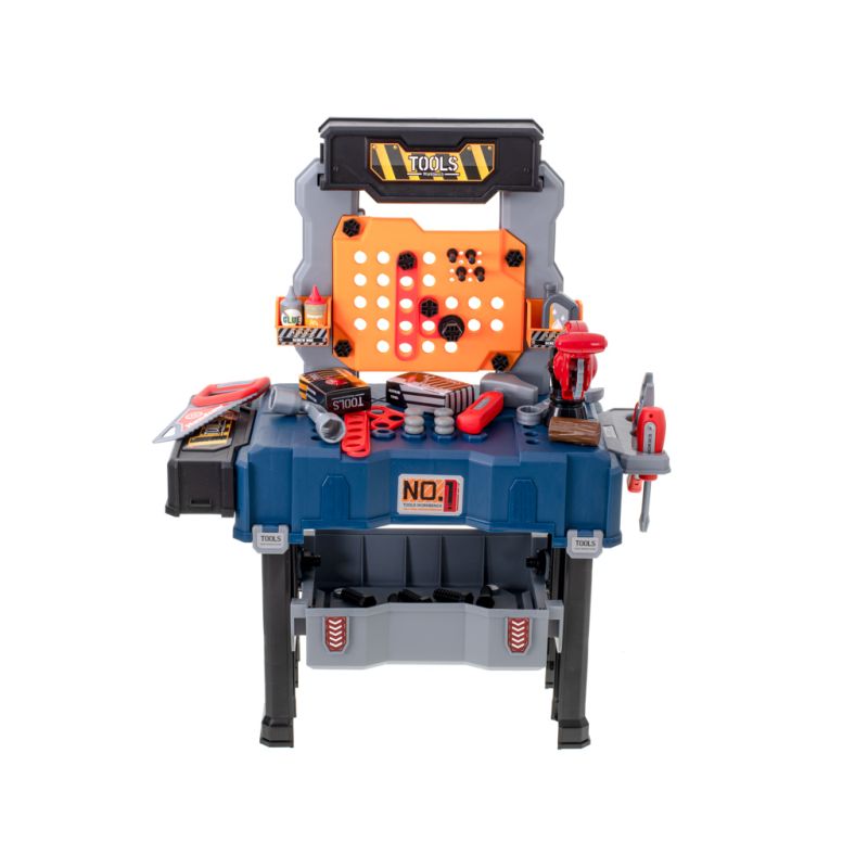Warsztat zestaw majsterkowicza stolik + narzędzia 65el. - obrazek 2