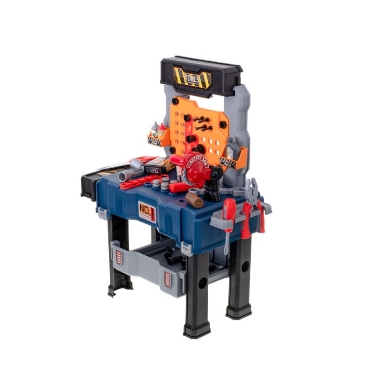 Warsztat zestaw majsterkowicza stolik + narzędzia 65el. - obrazek 4