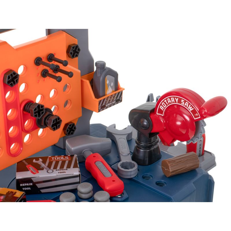 Warsztat zestaw majsterkowicza stolik + narzędzia 65el. - obrazek 6