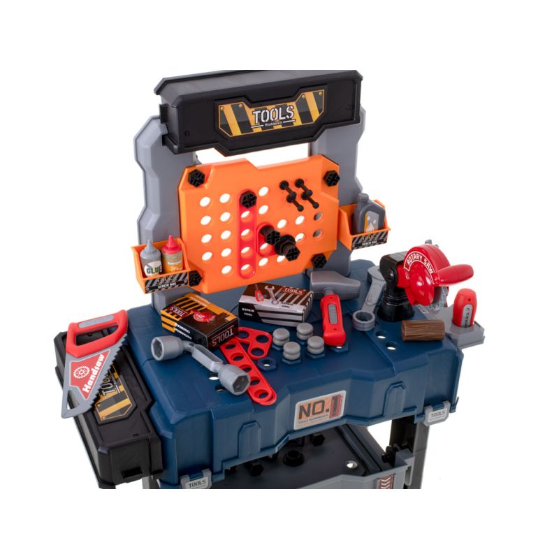 Warsztat zestaw majsterkowicza stolik + narzędzia 65el. - obrazek 7
