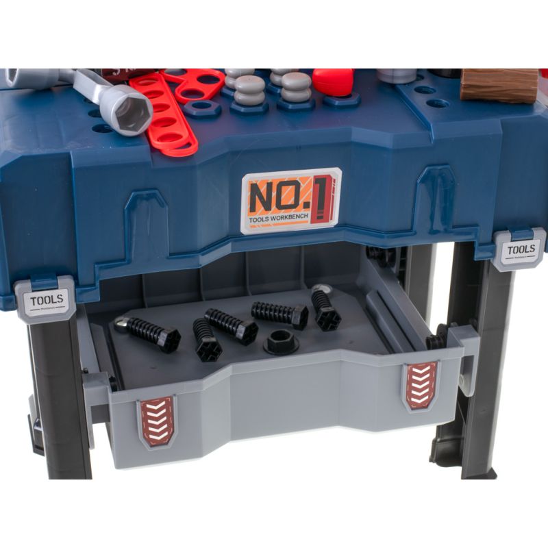 Warsztat zestaw majsterkowicza stolik + narzędzia 65el. - obrazek 8