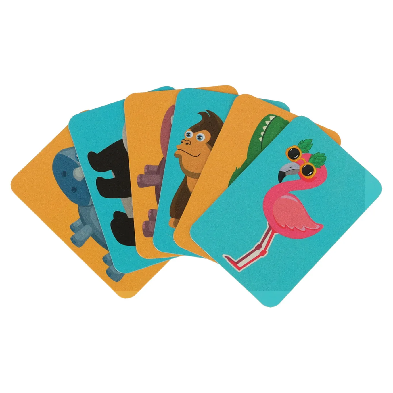 Książeczka magnetyczna układanka puzzle na magnes zwierzęta safari 47el.