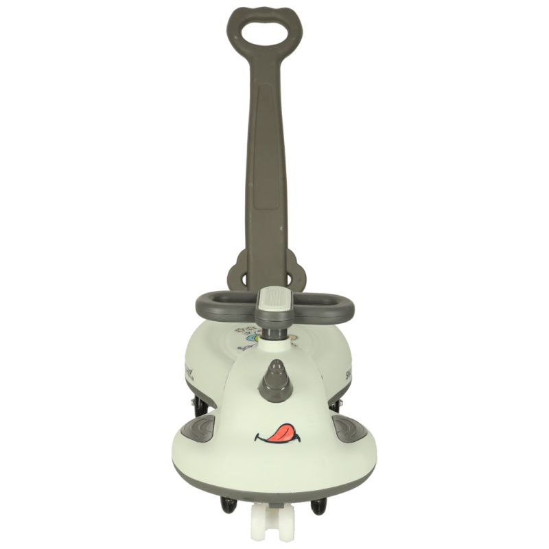 Jeździk grawitacyjny LED Swing FIX S1 skuter z rączką szary max 65kg - obrazek 5