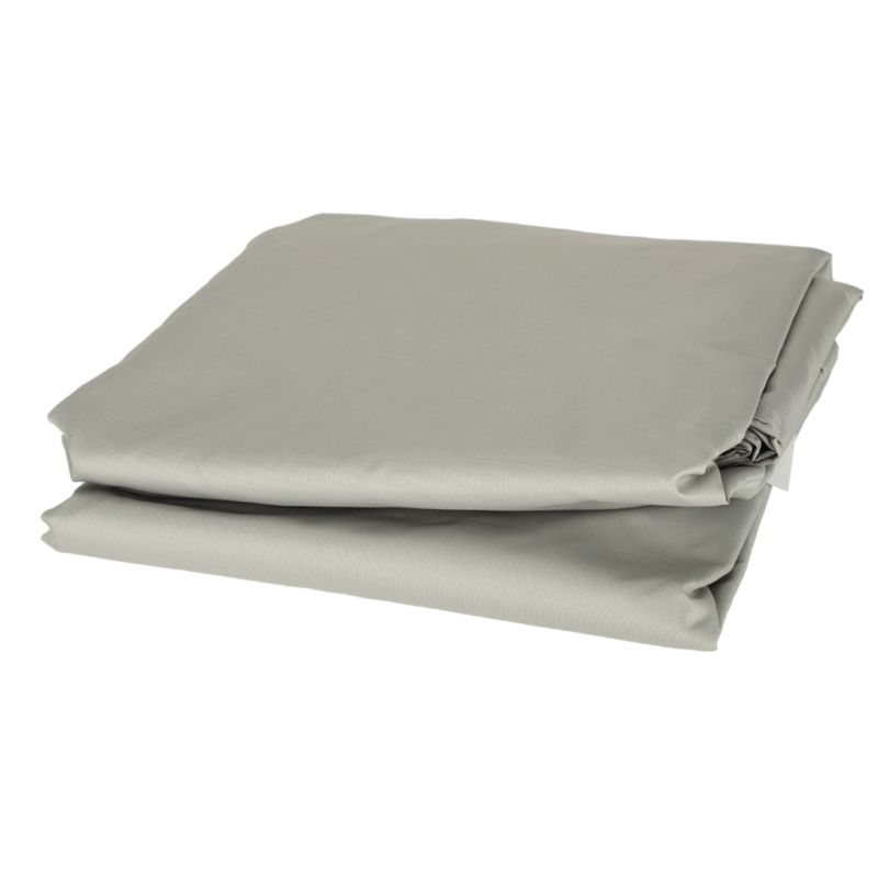 Żagiel przeciwsłoneczny LUARO ogrodowy tarasowy wodoodporny 4x3m prostokątny szary - obrazek 4