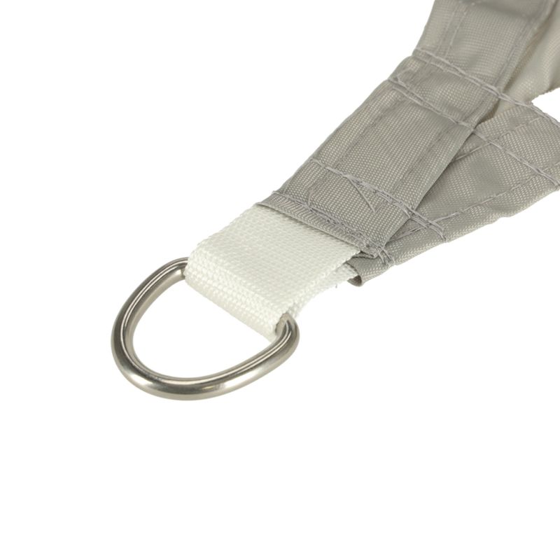 Żagiel przeciwsłoneczny LUARO ogrodowy tarasowy wodoodporny 4x3m prostokątny szary - obrazek 5