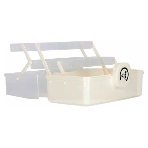 Organizer na leki pojemnik pudełko kasetka apteczka duży XL na zamek skrzynka 29x19x15