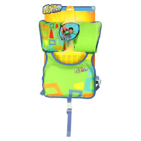 Kamizelka piankowa z rękawkami do pływania kapok dla dzieci 3-6 lat 19-30 kg BESTWAY 32174 zielona