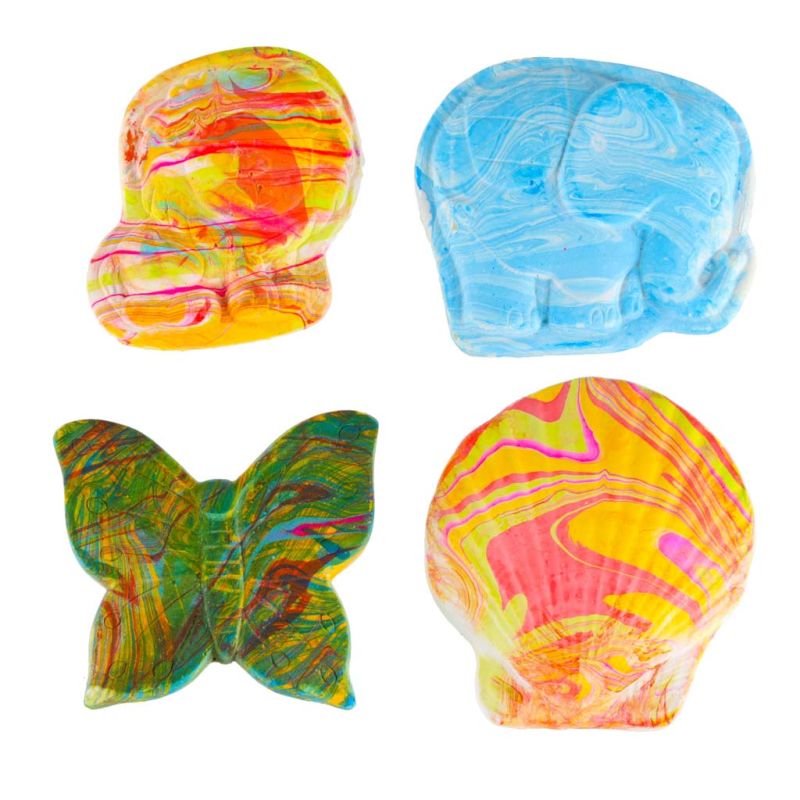 Malowanie na wodzie ebru zestaw kreatywny artystyczny akcesoria 12 kolorów - obrazek 13