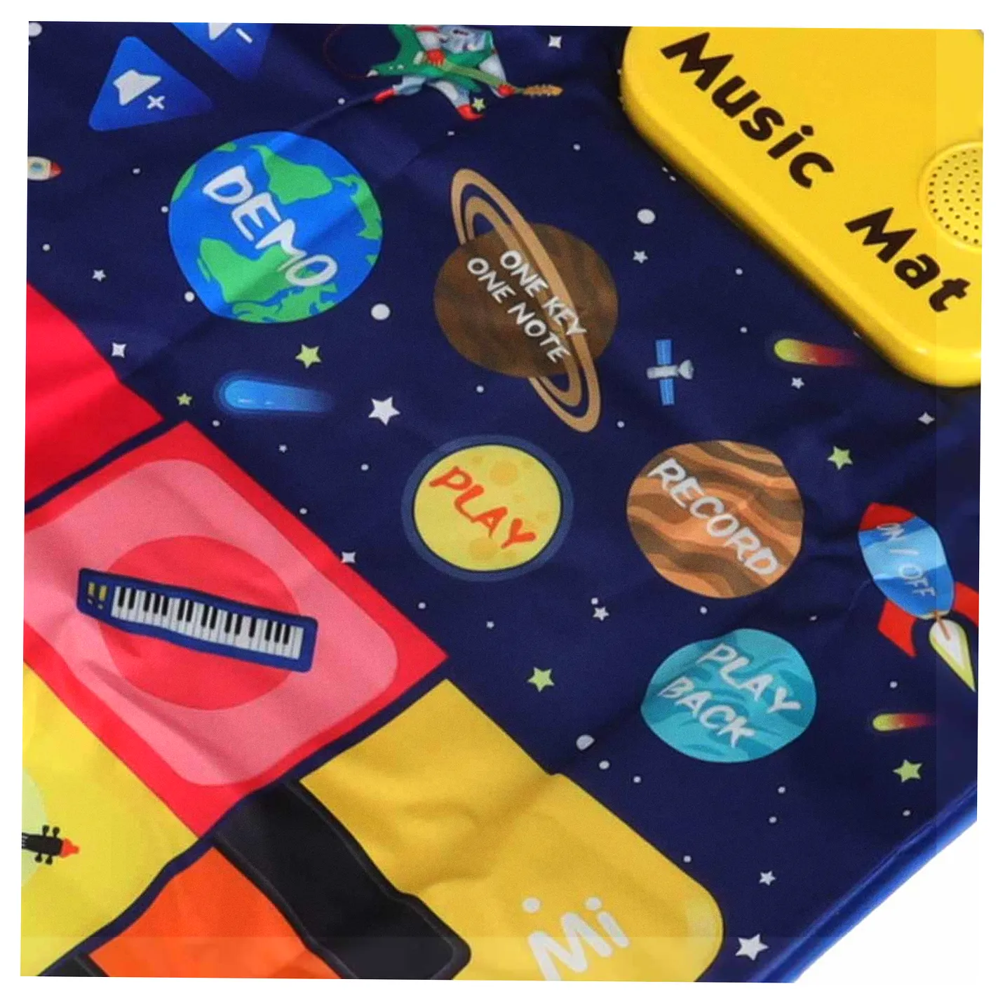 Mata do tańczenia dla dzieci interaktywna muzyczna 8 instrumentów 10 melodii - obrazek 6