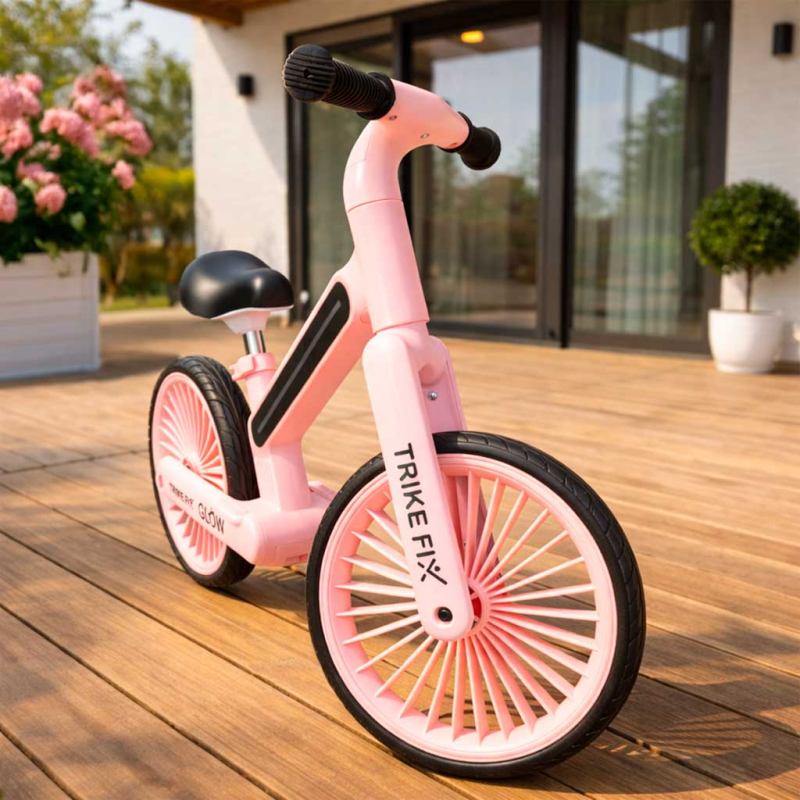 Rowerek biegowy Trike Fix Glow LED różowy - obrazek 11