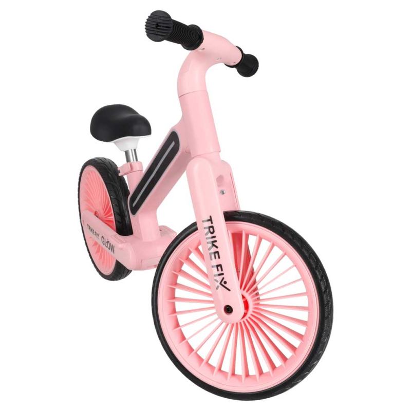 Rowerek biegowy Trike Fix Glow LED różowy - obrazek 4