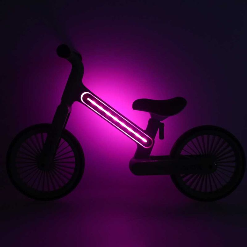 Rowerek biegowy Trike Fix Glow LED różowy - obrazek 8
