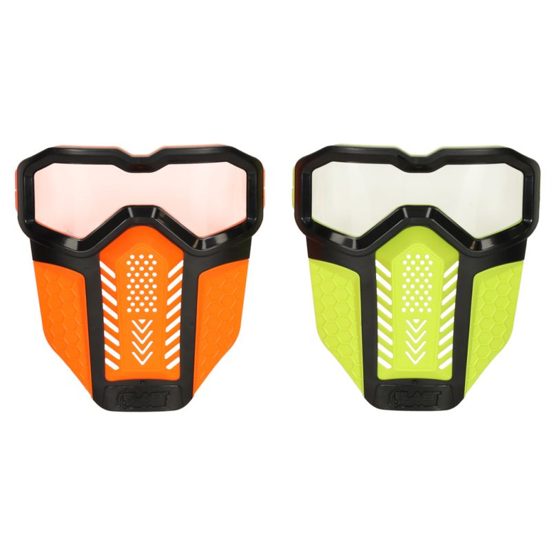 Pistolet na kulki piankowe zestaw +  maska ochronna 2 szt. - obrazek 3