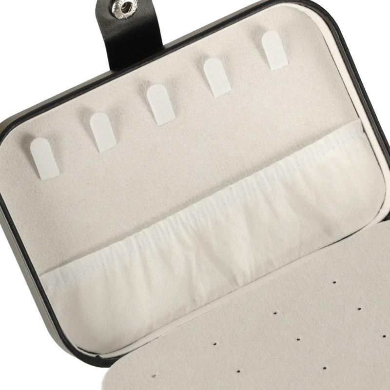 Szkatułka pudełko na biżuterię organizer czarny - obrazek 8