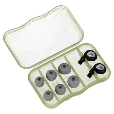 Zatyczki do uszu stopery silikonowe wyciszające redukcja szumów zestaw 3 rozmiary