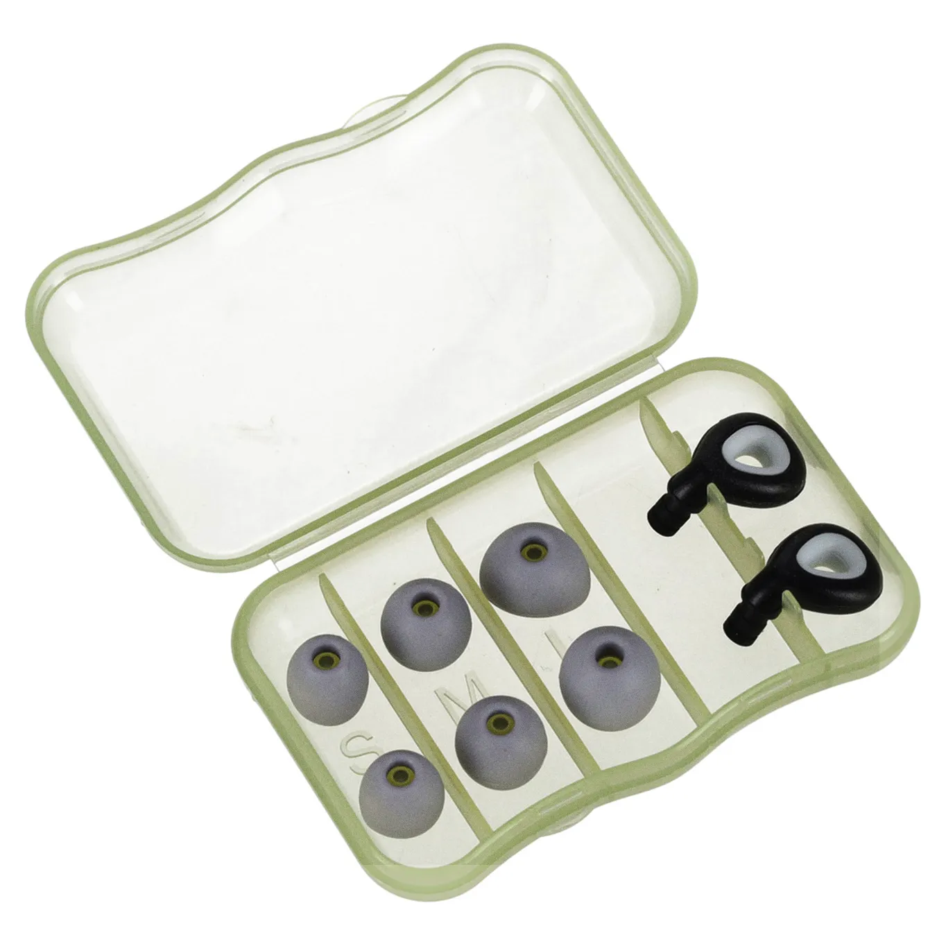 Zatyczki do uszu stopery silikonowe wyciszające redukcja szumów zestaw 3 rozmiary