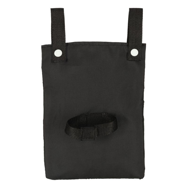 Torba na rower hulajnogę kierownicę telefon sakwa rowerowa czarna - obrazek 5