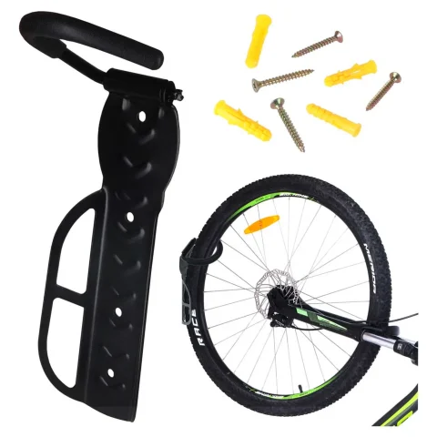 Wieszak na rower ścienny uchwyt ruchomy element