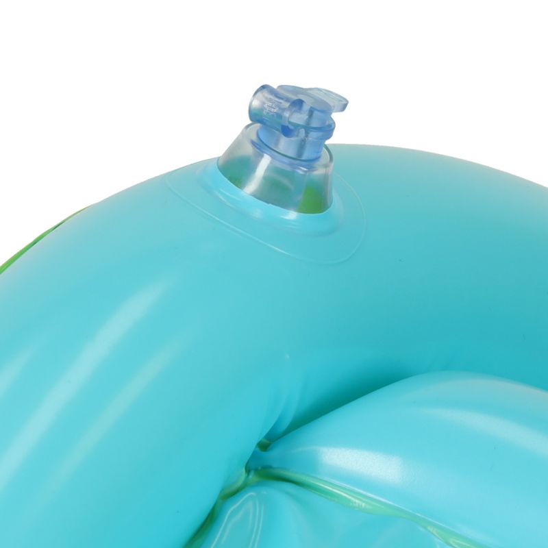 Kółko do pływania koło dmuchane dla niemowląt pontonik z daszkiem BESTWAY 34091 zielone - obrazek 9