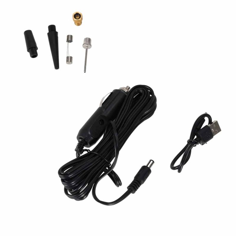 Pompka rowerowa elektryczna samochodowa powerbank USB - obrazek 5