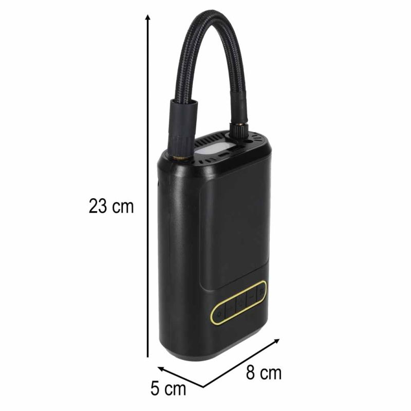 Pompka rowerowa elektryczna samochodowa powerbank USB - obrazek 7