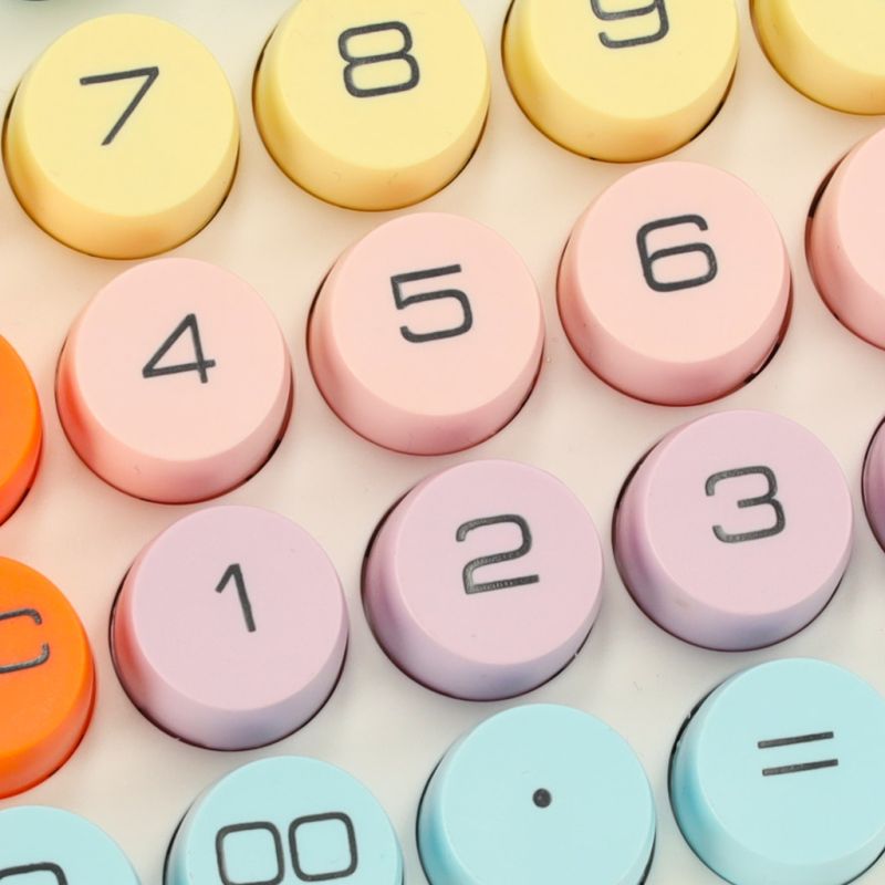 Kalkulator biurowy okrągłe przyciski - obrazek 3