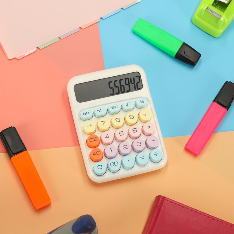 Kalkulator biurowy okrągłe przyciski - obrazek 9