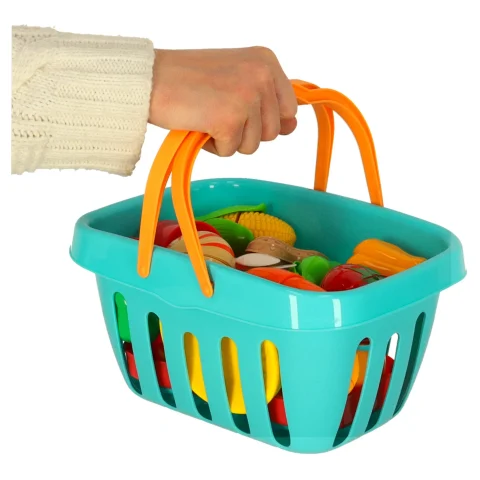 Warzywa owoce do krojenia garnki koszyk na zakupy akcesoria