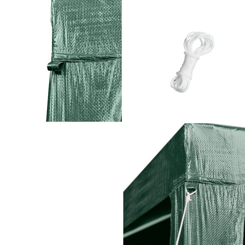 Pawilon ogrodowy namiot imprezowy handlowy altana zielona 2,5 x 2,5m - obrazek 3
