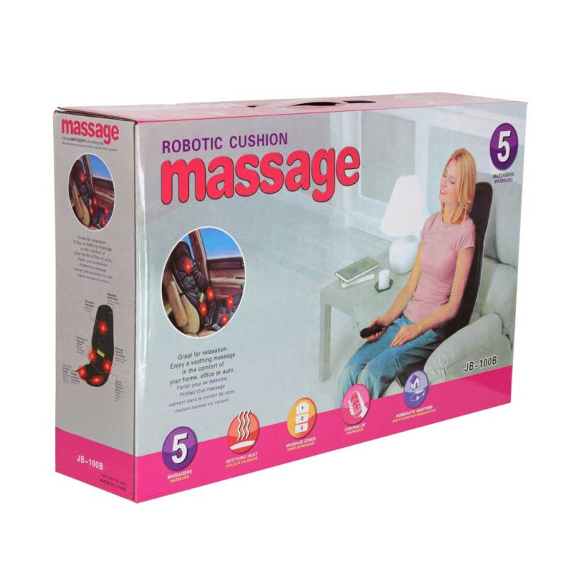 Masażer do pleców mata masująca grzewcza do masażu na fotel do samochodu - obrazek 11