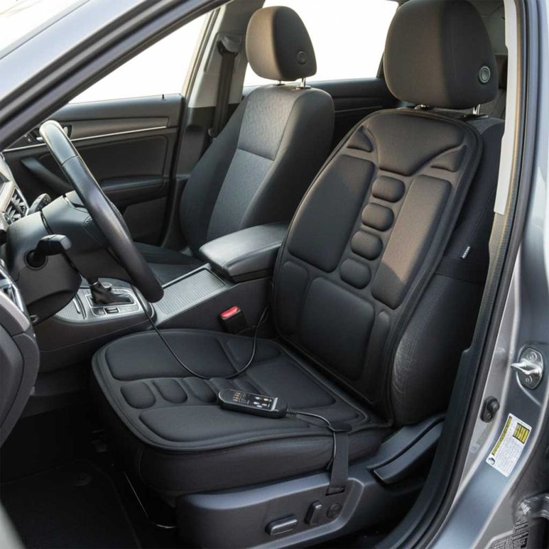 Masażer do pleców mata masująca grzewcza do masażu na fotel do samochodu - obrazek 8