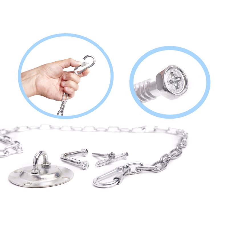 Zestaw do montażu huśtawki fotela wiszącego gniazda 200kg - obrazek 3