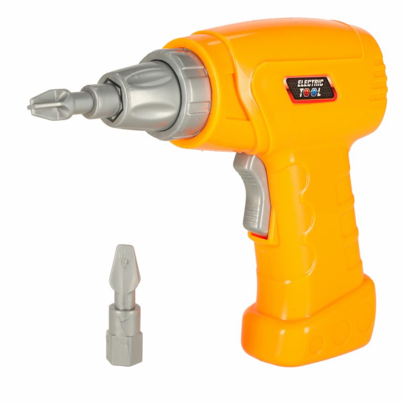 Wkrętarka wiertarka śrubki klocki konstrukcyjne zestaw majsterkowicza walizka 261 elementów - obrazek 14