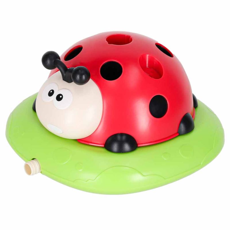 Gra zręcznościowa dla dzieci skakanka wyrzutnia rzut do celu biedronka 4w1 - obrazek 2