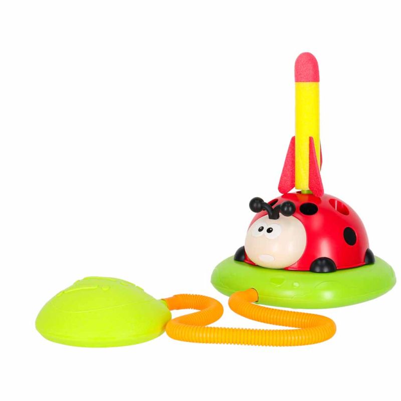 Gra zręcznościowa dla dzieci skakanka wyrzutnia rzut do celu biedronka 4w1 - obrazek 7